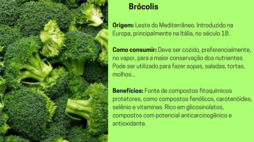 Brócolis que alimento é esse