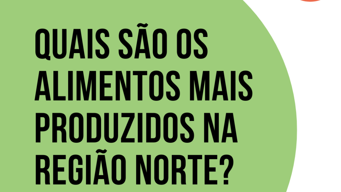 QUAIS SÃO OS ALIMENTOS MAIS PRODUZIDOS NA região norte